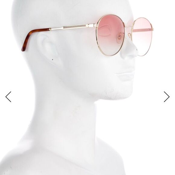 Gucci Sylvie web accented round sunglasses - Picture 4 of 4